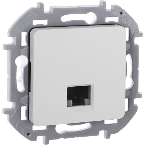 INSPIRIA Розетка компьютерная RJ45 категория 5Е UTP белый