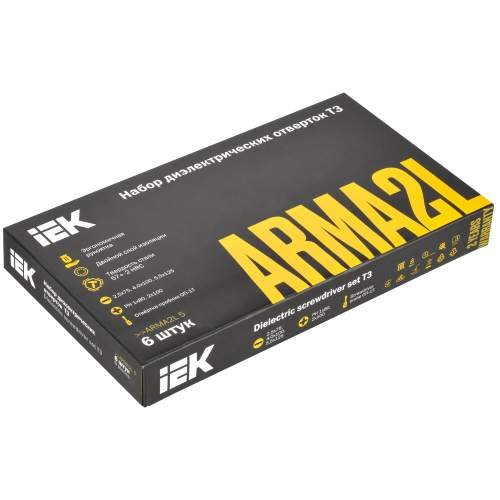 ARMA2L 5 Набор отверток диэлектрических Т3 6шт IEK