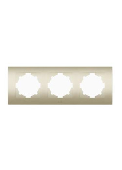 Рамка 3-м Cosmo титаниум ABB 612-011400-227