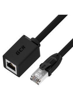 Greenconnect RJ45(m) - RJ45(f) Cat. 6 FTP 2.0м чёрный
