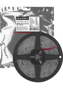 Лента светодиодная 90 655 OLS-2835CW60-4.8-IP65-24V ОНЛАЙТ 90655