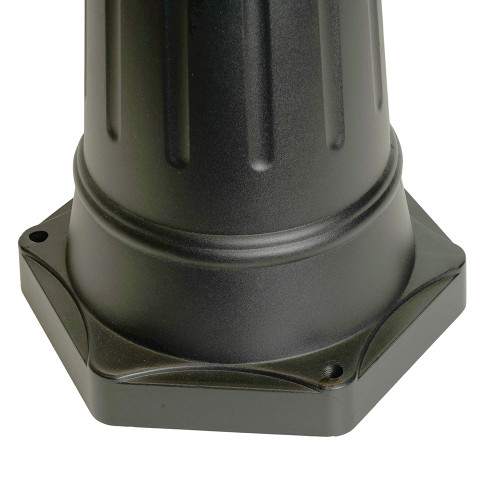 Светильник садово-парковый Feron PL767, столб 60W 230V E27, черный