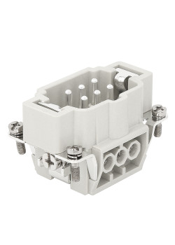 Вилка OptiLink HDC-HE-6-16-M-(0,75-2,5)-500V