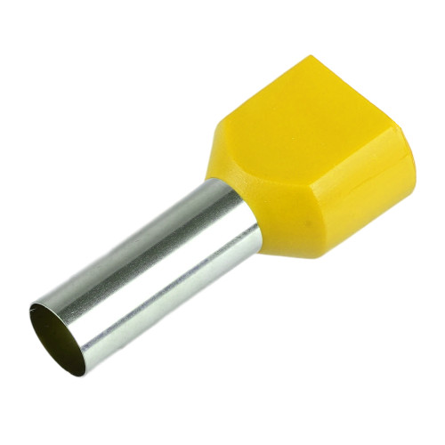 LD406-6014 Наконечник штыревой втулочный изолированный НШВИ(2) 6,0-14 (DIY упаковка 25 шт)
