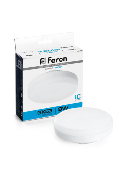 Лампа светодиодная Feron LB-452 GX53 9W 175-265V 6400K