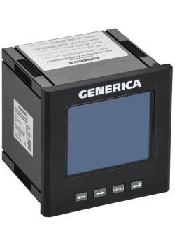 Мультиметр цифровой щитовой 3ф RS-485 96х96 LCD GENERICA IDM21-5-3-1-LCD-G