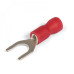 Наконечник кабельный вилочный изолированный НВИ 6.0-5 ПРОФИ (уп.100шт) КВТ 108543