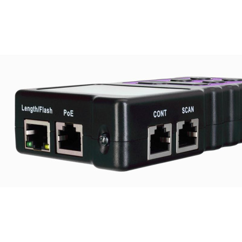 Тестер кабельный многофункциональный NetGeeks NP40 фиолет. Ermenrich 84549