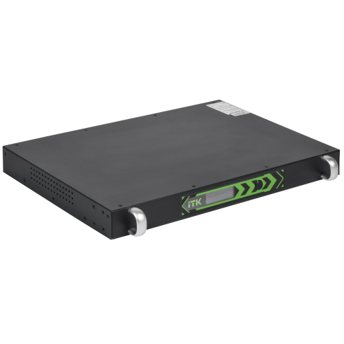 ITK ELECTRA LR ИБП 1U Линейно-интерактивный 750ВА/450Вт LCD АКБ 2х8AH 4хC13 USB RS232