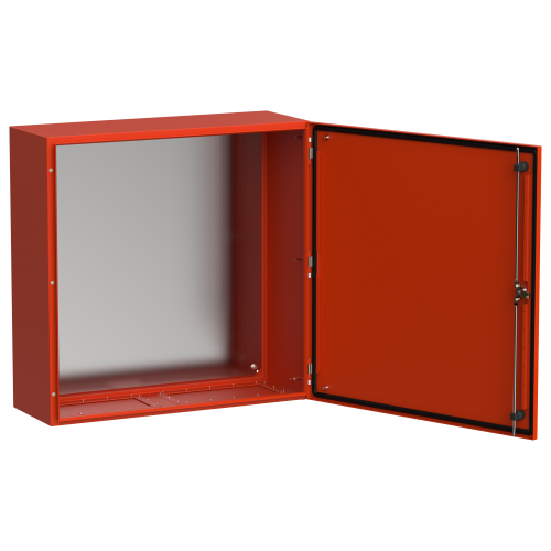 TITAN 5 Корпус металлический ЩМП-80.80.30 УХЛ1 IP66 RAL3020 красный IEK