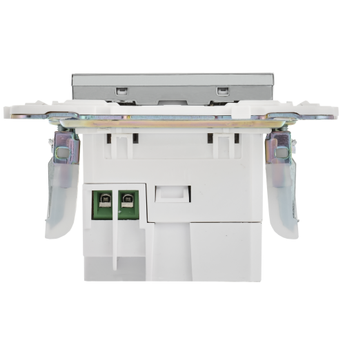 SKANDY Розетка USB A+C 3,1А SK-R14N металл никель IEK SKANDY Розетка USB A+C 3,1А SK-R14N металл никель IEK