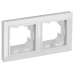 BRITE Рамка 2-местная IP44 РУ-2-БрБ-44 белый IEK