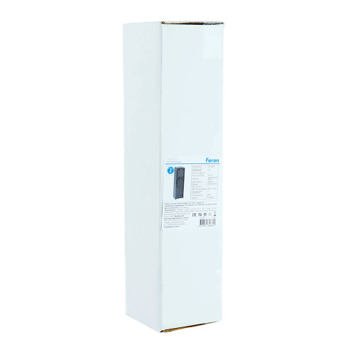 Розетка уличная Feron TM200, 220-230V, 16A, IP44, 70*70*300мм, черный Розетка уличная Feron TM200, 220-230V, 16A, IP44, 70*70*300мм, черный