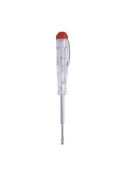 Тестер напряжения STEKKER TST500-3 контактный 100-500V, 3*130 мм, прозрачный