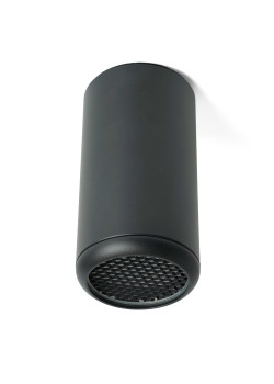 Светильник потолочный Feron ML184 Barrel ECHO  MR16 GU10 35W 230V, черный, с антибликовой сеточкой