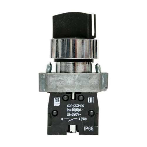 Переключатель BD33 3P короткая ручка 2NO IP65 EKF Переключатель BD33 3P короткая ручка 2NO IP65 EKF