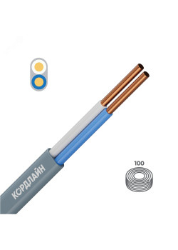 Кабель силовой ВВГ-Пнг(А)-LS 2x1,5ок(N)-0,66 100м ТРТС