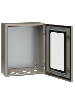 Корпус металлический ЩМП-2-0 (500х400х220мм) У2 IP54 прозрачная дверь IEK