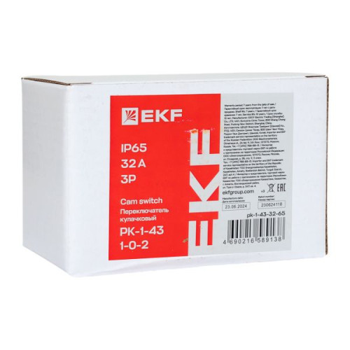 ПК-1-43 32А 3P «1-0-2» IP65 EKF