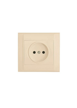 Розетка СП Defne 16А IP20 без заземл. крем. Makel 42010022