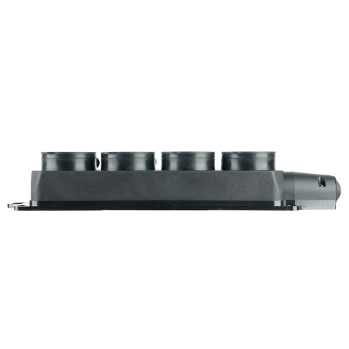 Розетка переносная 4-местная c/з, STEKKER, RST16-24-44, 250В, 16А, IP44, черный Розетка переносная 4-местная c/з, STEKKER, RST16-24-44, 250В, 16А, IP44, черный