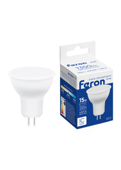 Лампа светодиодная Feron LB-965 MR16 G5.3 15W 230V 4000K