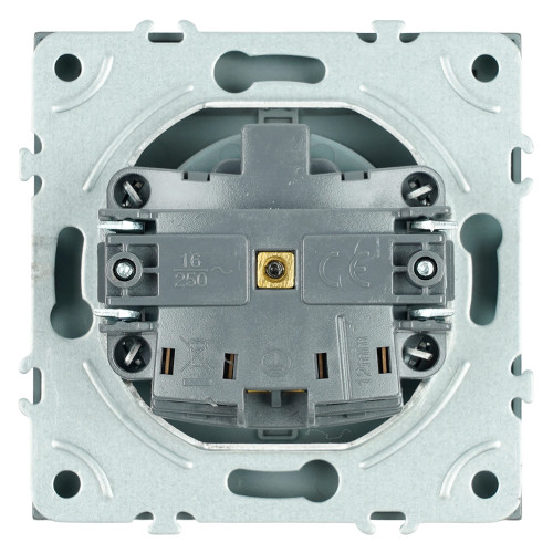 Розетка 1-местная с крышкой с защ. штор, STEKKER, с/з, IP42, 250В, 16А, серия Эмили, RST16-5112-09, антрацит, soft touch Розетка 1-местная с крышкой с защ. штор, STEKKER, с/з, IP42, 250В, 16А, серия Эмили, RST16-5112-09, антрацит, soft touch