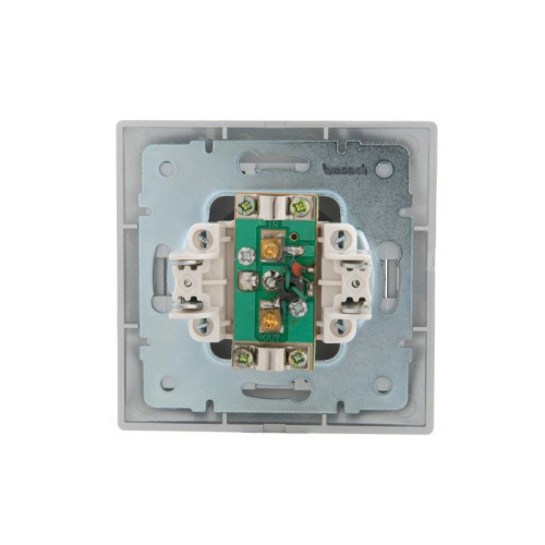Розетка телевизионная проходная TV СП Mira сер. металлик LEZARD 701-1010-129 Розетка телевизионная проходная TV СП Mira сер. металлик LEZARD 701-1010-129