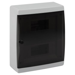 Корпус навесной COMFORT ЩРН-П-18 IP41 пластик. прозр. крышка бел. Эра Б0067239