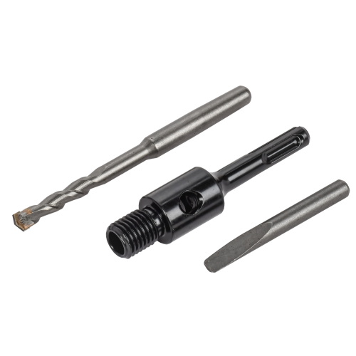 Адаптер SDS-plus для алмазной коронки М16 с центрирующим сверлом и клином IEK
