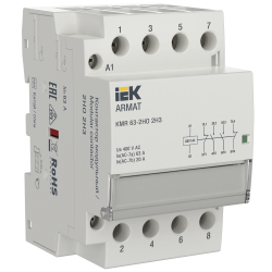 ARMAT Контактор модульный KMR 63А 230В AC 2НО 2НЗ IEK