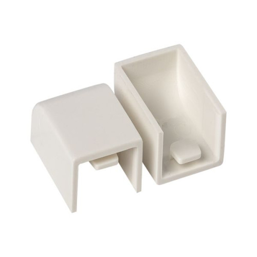 Заглушка (16x16) (4 шт) белая EKF-Plast Заглушка (16x16) (4 шт) белая EKF-Plast