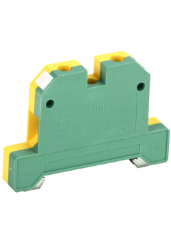 Зажим наборный ЗНИ-6PEN 6мм2 (JXB-земля) IEK