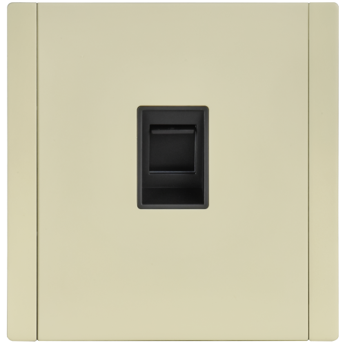 FORTE&PIANO Розетка компьютерная RJ45 кат.5E FP832M металл слоновая кость IEK FORTE&PIANO Розетка компьютерная RJ45 кат.5E FP832M металл слоновая кость IEK