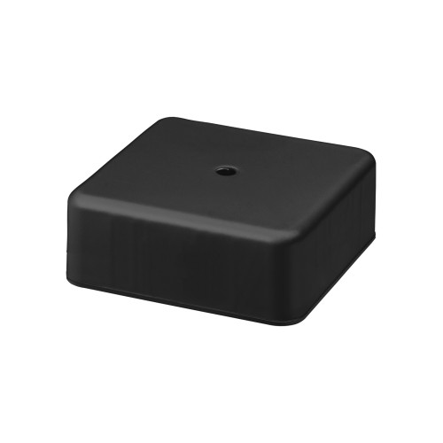 Коробка распаячная КР 75х75х28 ОП черная IP40 TDM Коробка распаячная КР 75х75х28 ОП черная IP40 TDM