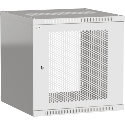 ITK Шкаф LINEA WE 15U 600x650мм дверь перфорированная серый