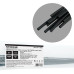 HSTG-321-100BK Термоусадочная трубка клеевая 3,2/1,0 длина 100 см., усадка 3:1, черный