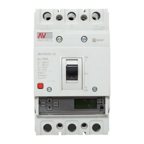 AV-POWER-1/3 160А 100кА ETU6.0 EKF AV-POWER-1/3 160А 100кА ETU6.0 EKF