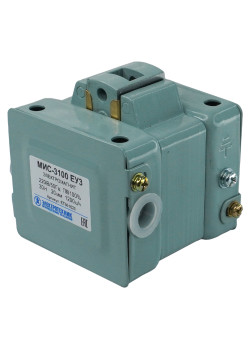 МИС-3100 ЕУ3, 220В, тянущее исполнение, ПВ 100%, IP20, с жесткими выводами, электромагнит  (ЭТ)