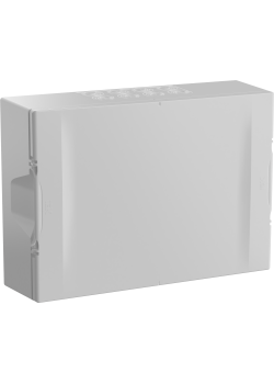 KREPTA Корпус пластиковый ЩРН-П-18 белая дверь IP40 IEK