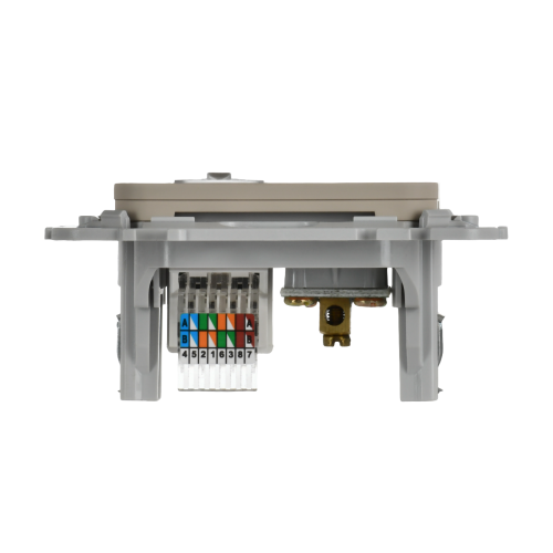 FLITE Розетка 2-местная RJ45/TV категория 5Е UTP РКТВ5е-2-0-ФлЛ льняной IEK FLITE Розетка 2-местная RJ45/TV категория 5Е UTP РКТВ5е-2-0-ФлЛ льняной IEK