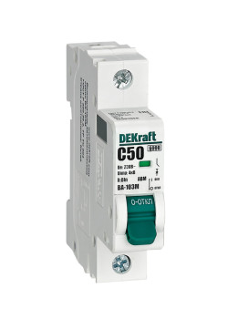 Автоматический выключатель ВА-103М 1P 50А C 6кА без теплозащиты