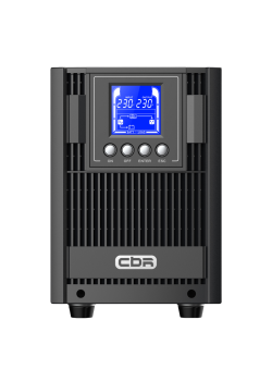 ИБП CBR ESSENCE ESN-2000C Online 2000 VA / 2000 W, Tower, 6 x C13, LCD, HID-USB, RS232, EPO, SNMP slot/ UPS CBR Online Tower