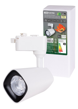 Светильник трековый однофазный LED TRL-02-045-WB 45 Вт, 24°, 3000 К, 90 Ra, черный, TDM