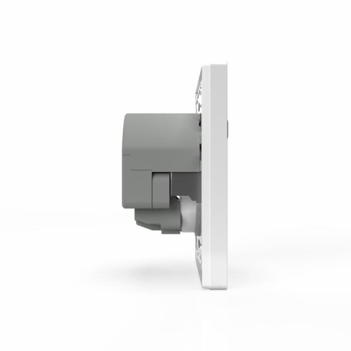 Розетка 1-м СП Pixel с заземл. с 2-мя заряд. устр. USB тип A+A IP20 механизм бел. TOKOV ELECTRIC TKE-PX-R1U2A-C01