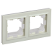 BRITE Рамка 2-местная IP44 РУ-2-БрКр-44 бежевый IEK