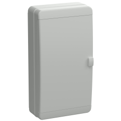 TEKFOR Корпус пластиковый КМПн-36 IP65 серая непрозрачная дверь IEK