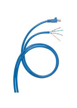 Шнур RJ 45 комбинированный - категория 6 - для распределительных коробок - U/UTP - LSZH - неэкранированный - 8 м