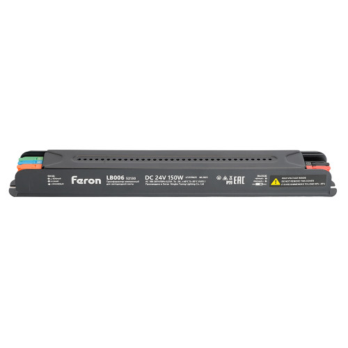 Трансформатор для светодиодной ленты с диммированием 150W 24V IP20 , клипсы, LB006 Трансформатор для светодиодной ленты с диммированием 150W 24V IP20 , клипсы, LB006
