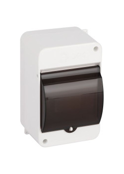 Корпус навесной SIMPLE КМПн 1/4 IP30 пластик.; прозр. крышка; бел. Эра Б0069239